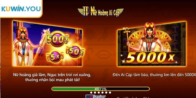Tổng vận hành Nữ Hoàng Ai Cập Kuwin rõ ràng