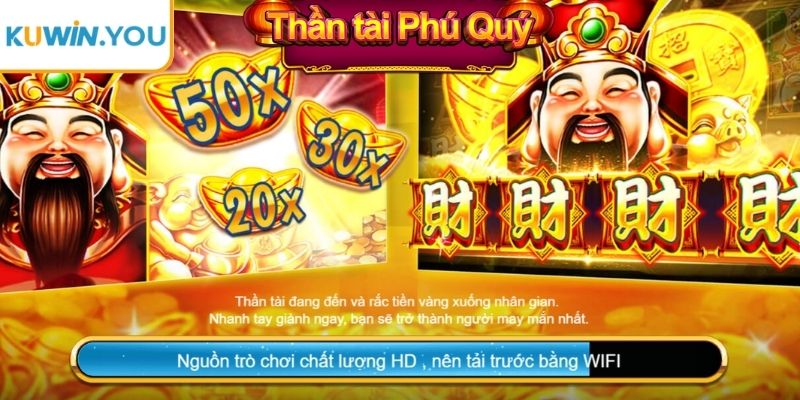 Giới thiệu game thần tài phú quý Kuwin không gian